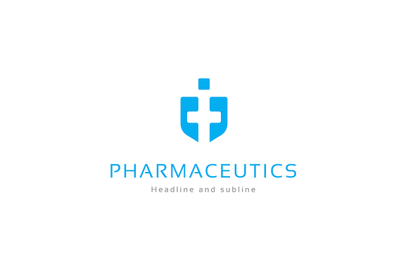 Pharmaceutics logo. in Logo Templates - product preview 1