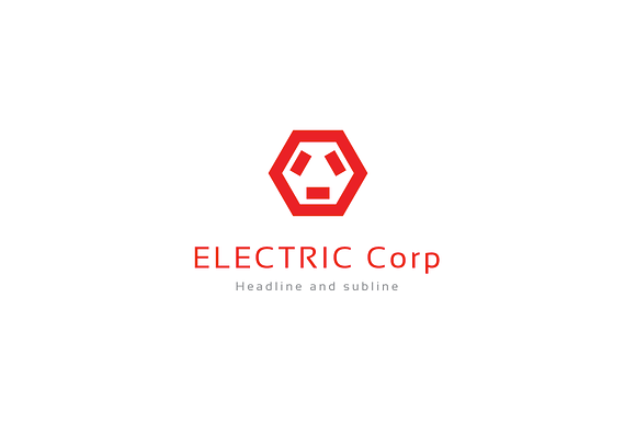 Electric corp logo. in Logo Templates - product preview 1