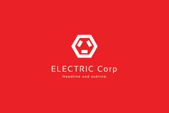 Electric corp logo. in Logo Templates - product preview 2