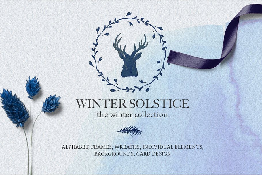 Winter Solstice - Wedding Graphics in Illustrations - product preview 8