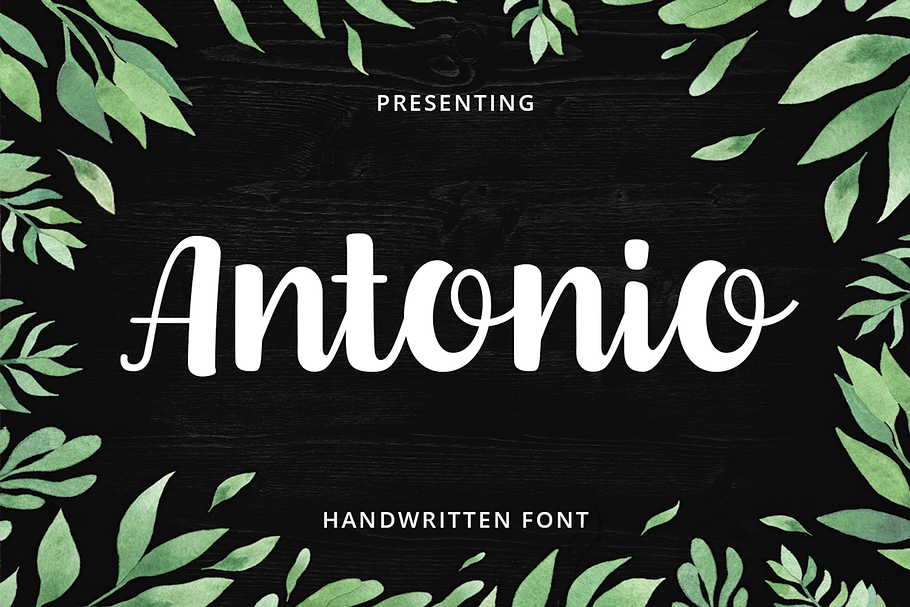 Antonio Script Font in Script Fonts - product preview 8