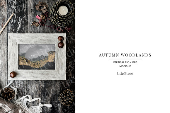 Autumn Woodlands | Vertical No 6 in Social Media Templates - product preview 1