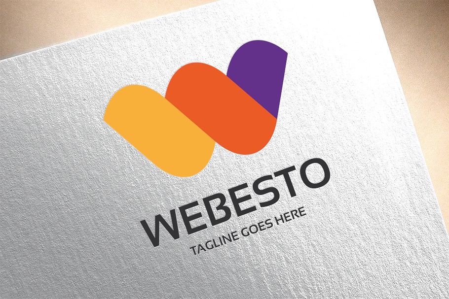 Letter W - Webesto Logo