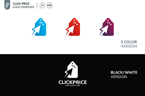 Click Price Logo in Logo Templates - product preview 4