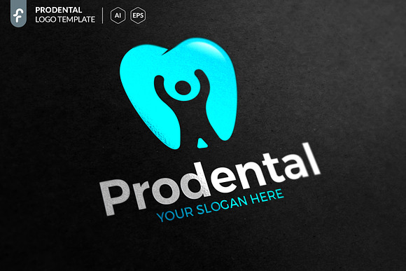 Prodental Logo in Logo Templates - product preview 1