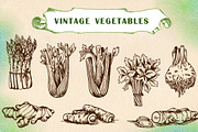 Vintage vegetables