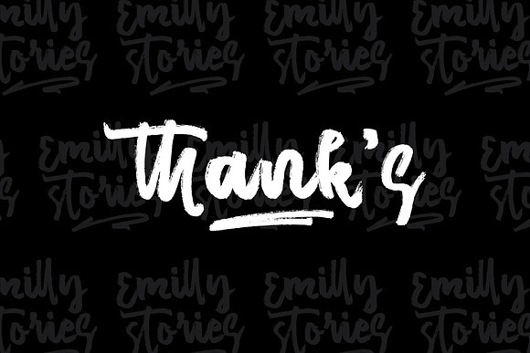 Emilly Stories in Script Fonts - product preview 6