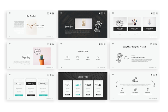 Doodles - Powerpoint Template in PowerPoint Templates - product preview 6