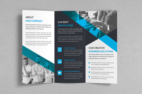 Corporate Tri-Fold Brochure in Brochure Templates - product preview 2