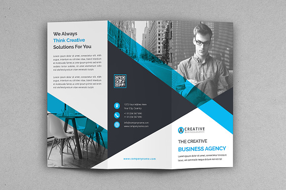 Corporate Tri-Fold Brochure in Brochure Templates - product preview 3
