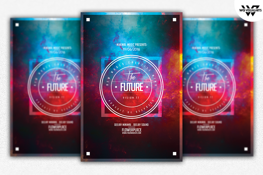 THE FUTURE Flyer Template
