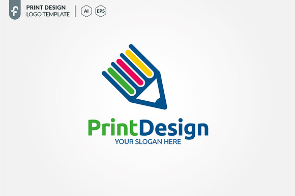 Print Design Logo in Logo Templates - product preview 1