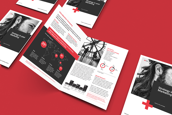 Business Bifold Brochure  in Brochure Templates - product preview 1