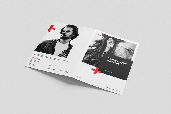 Business Bifold Brochure  in Brochure Templates - product preview 4