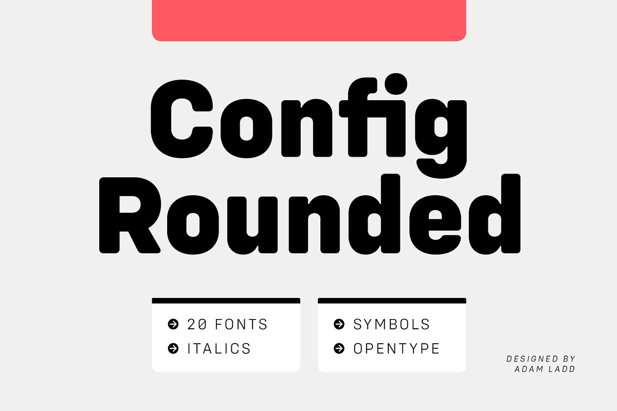 Config Rounded Font Family in Sans-Serif Fonts - product preview 8