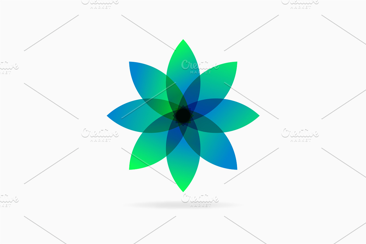 Abstract Flower Logo in Logo Templates - product preview 8