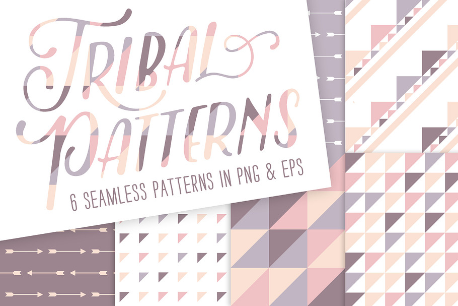 Tribal Patterns - 6 Pack Bundle