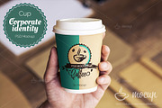 Corporate Identity Mockup Cup "A"