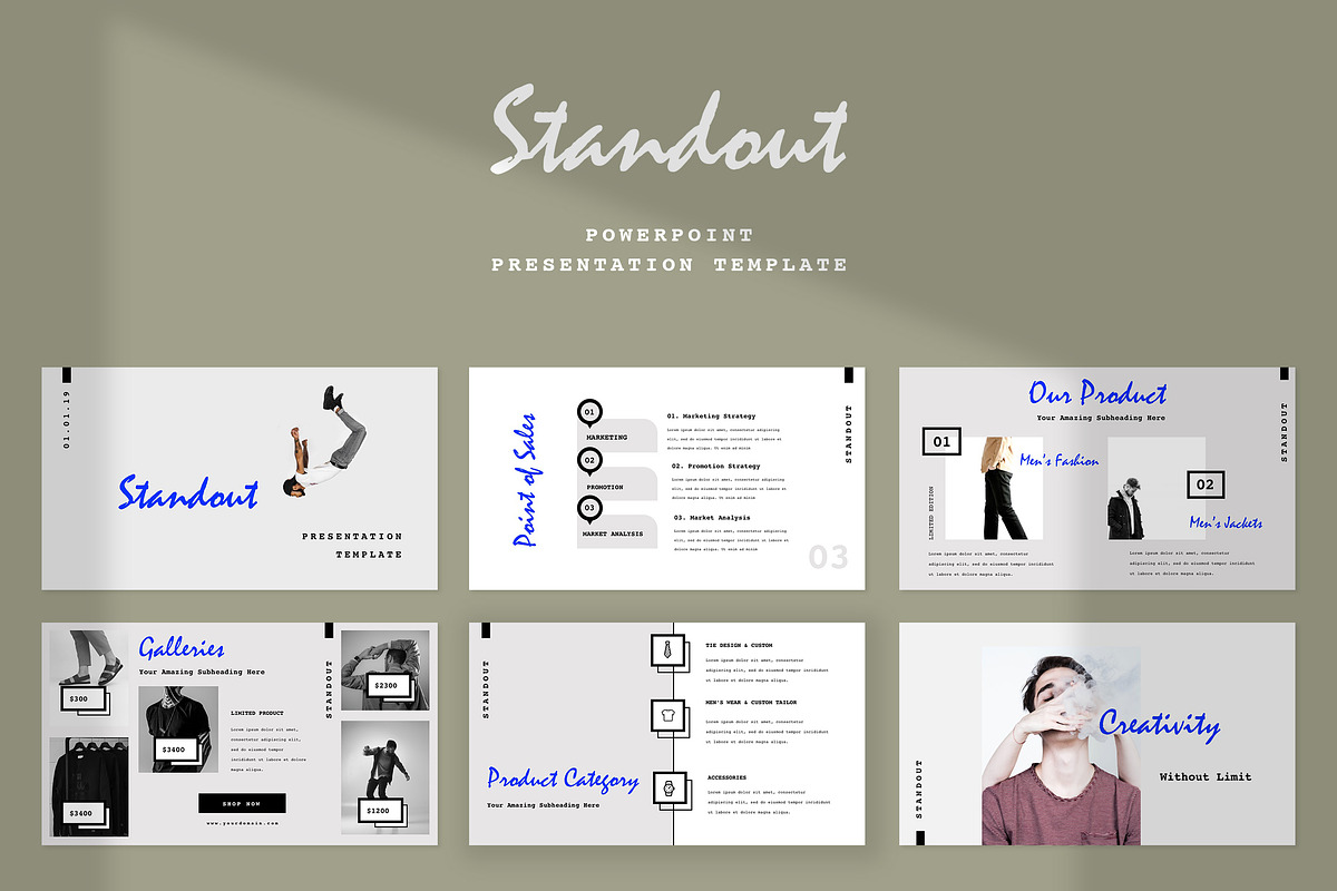 Standout - Powerpoint Presentation in PowerPoint Templates - product preview 8