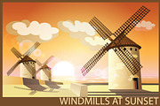 Windmills set