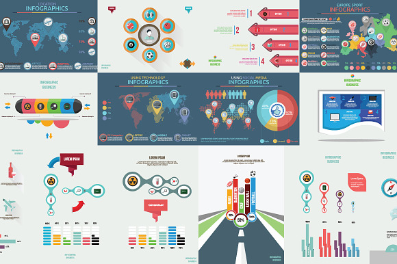 58 Ultimate Infographics in Presentation Templates - product preview 1
