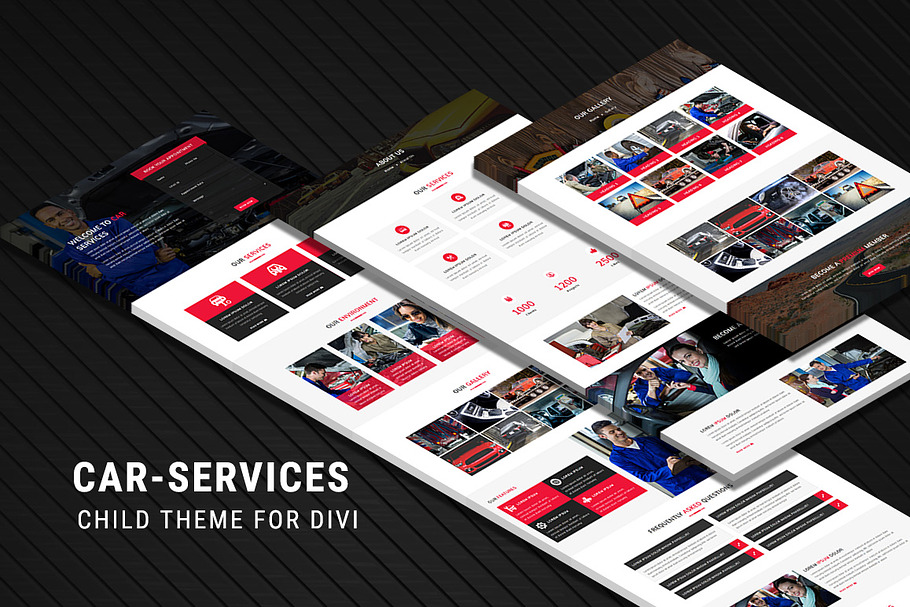 Car Services - Divi Child Theme in WordPress Business Themes - product preview 8