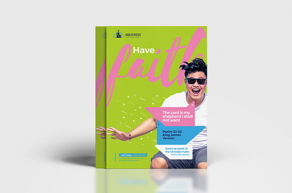 Modern Church Flyer / Poster in Flyer Templates - product preview 3