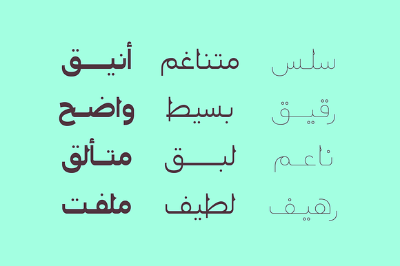 Montalaq - Arabic Typeface in Non Western Fonts - product preview 12
