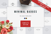Minimal Badges | 30 Logo Templates