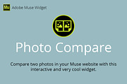 Photo Compare Adobe Muse Widget