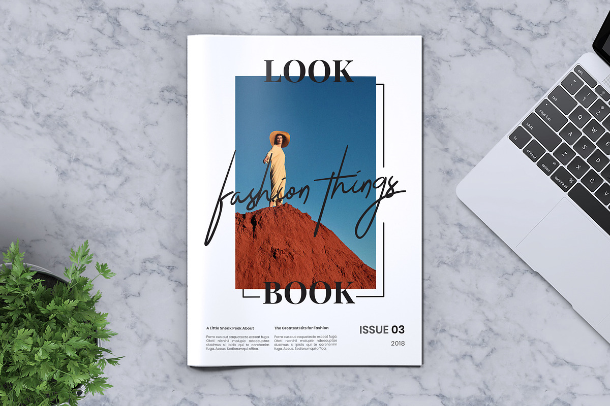 Fashion Things Lookbook in Brochure Templates - product preview 8