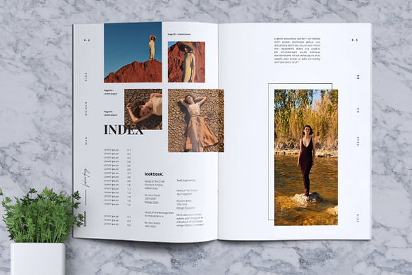 Fashion Things Lookbook in Brochure Templates - product preview 2