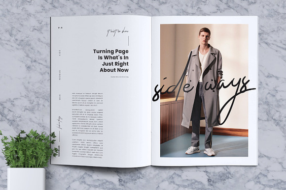 Fashion Things Lookbook in Brochure Templates - product preview 4
