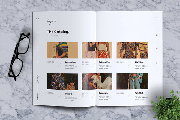 Fashion Things Lookbook in Brochure Templates - product preview 5
