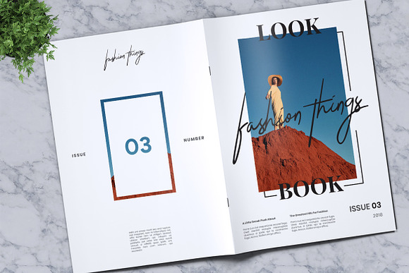 Fashion Things Lookbook in Brochure Templates - product preview 7