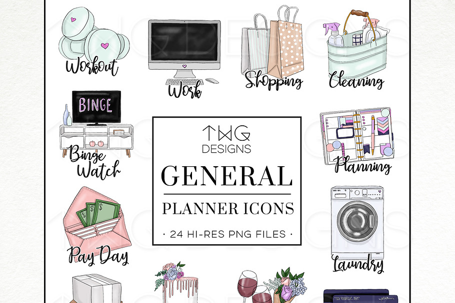 To Do Planner Task Icons General in Illustrations - product preview 8