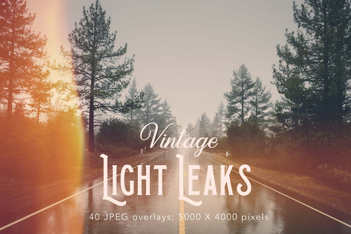 Retro light leaks in Objects - product preview 8