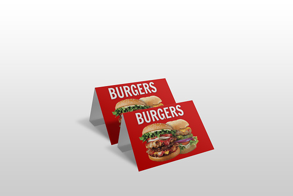 Table Tent Mock-Up V2 in Product Mockups - product preview 4