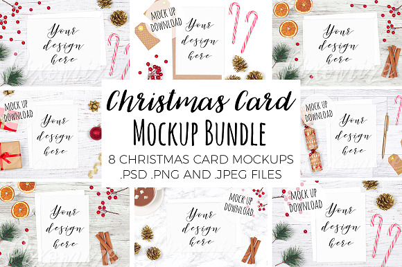 Ultimate Christmas Branding Bundle in Branding Mockups - product preview 6