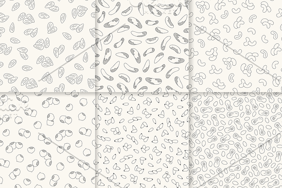 12 Nuts - illustration & patterns in Illustrations - product preview 3
