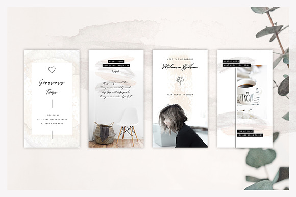 BUNDLE: Animated Posts & Stories in Instagram Templates - product preview 10