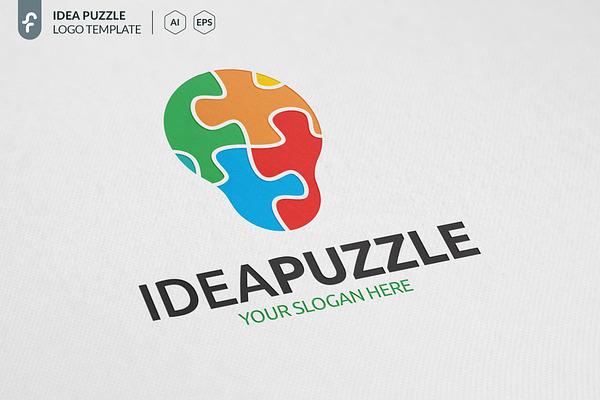 Idea Puzzle Logo