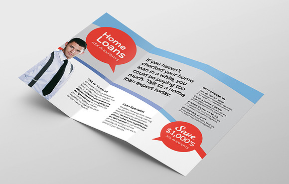 Corporate Trifold Brochure Template in Brochure Templates - product preview 1