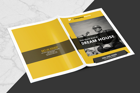 Construction Company Brochure V828 in Brochure Templates - product preview 1