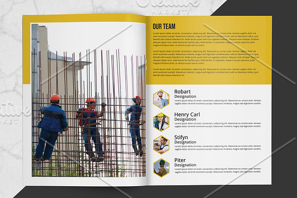 Construction Company Brochure V828 in Brochure Templates - product preview 4