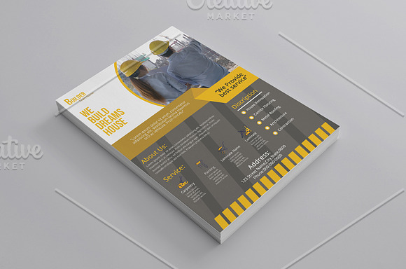 Construction Flyer V880 in Flyer Templates - product preview 1