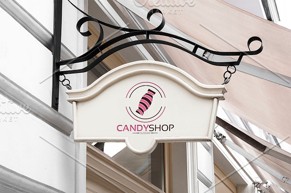 Candy Shop Logo in Logo Templates - product preview 2