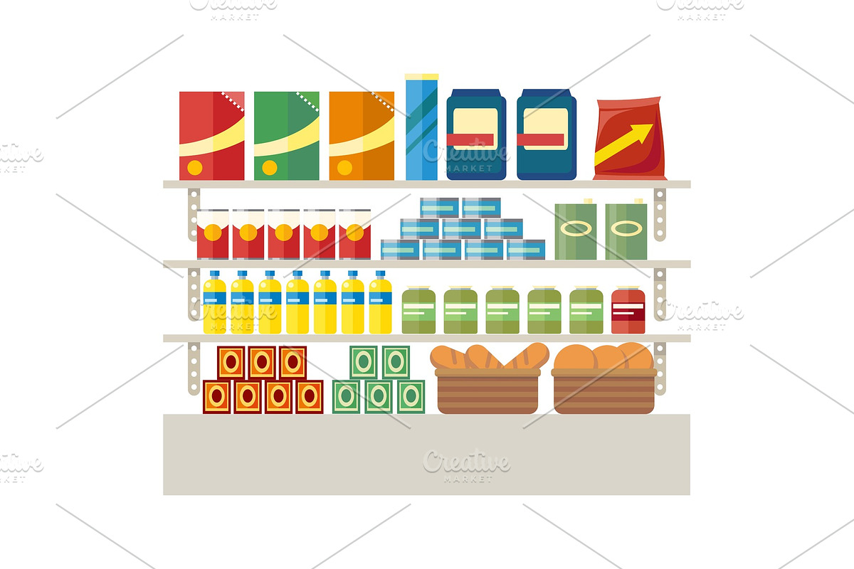Supermarkets and Grocery Stores in Objects - product preview 8