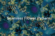 Seamless Tileable Floral Pattern