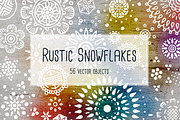 Rustic Snowflakes